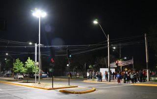 Luminarias en San Bernardo