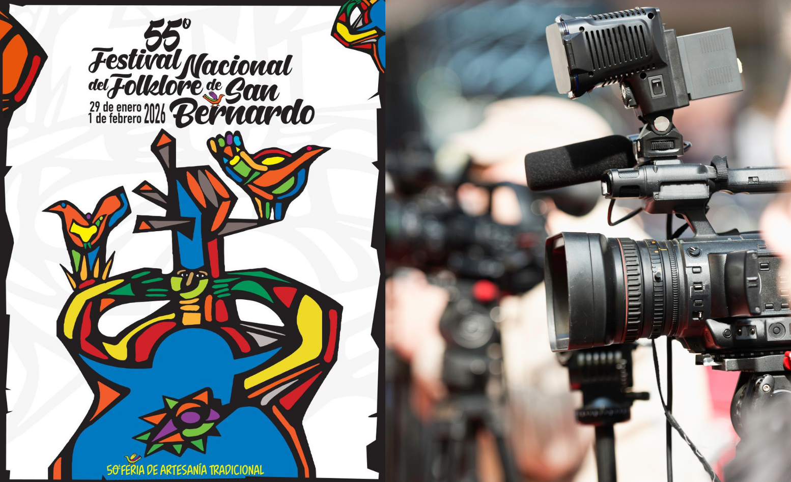 Acreditación de prensa 55° Festival Nacional del Folklore de San Bernardo