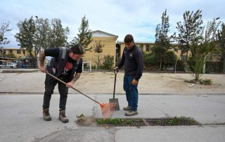 limpieza de sumideros