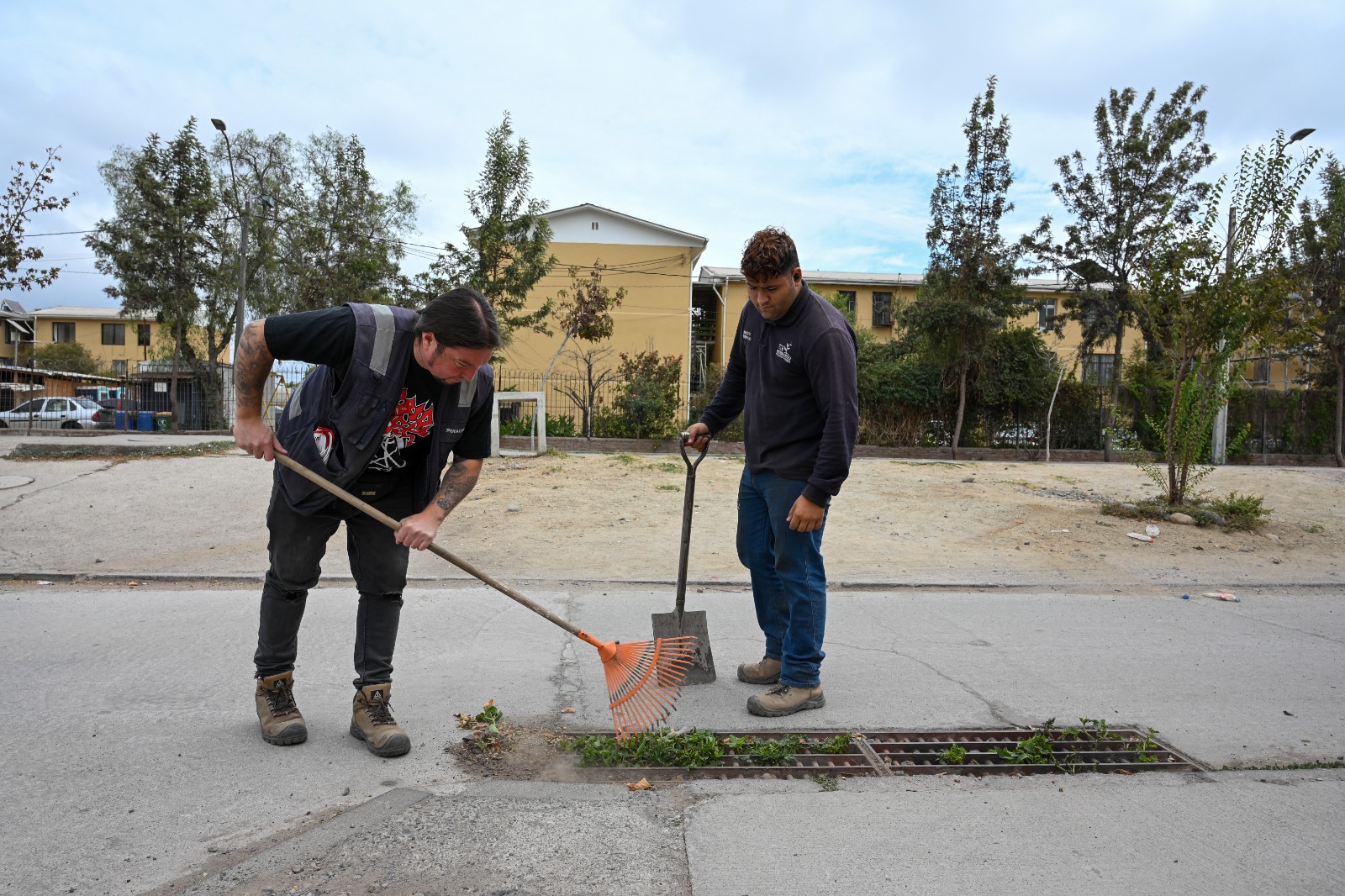 limpieza de sumideros