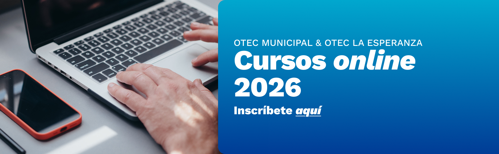Cursos laborales 2026 banner