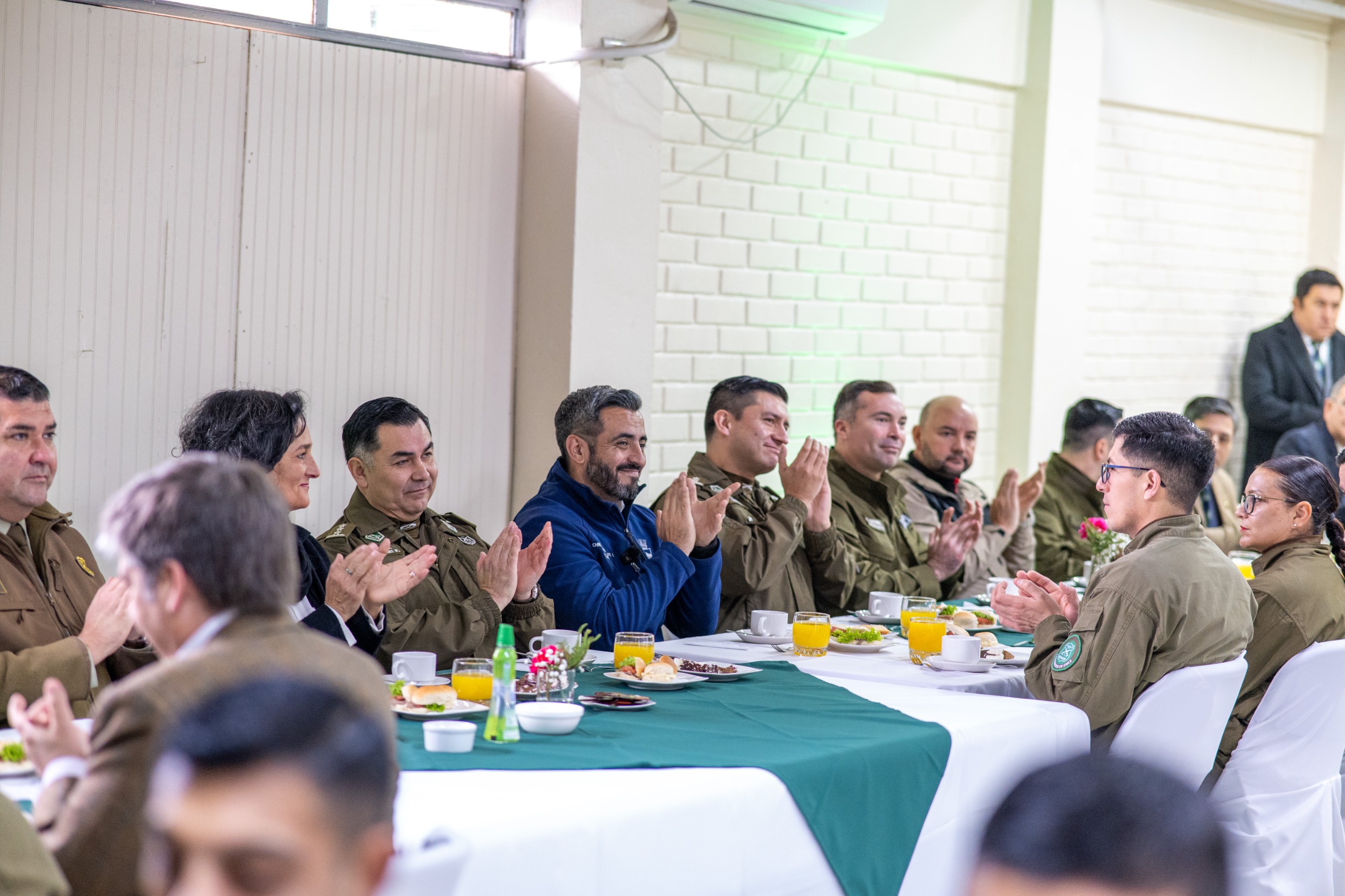 Desayuno Bienvenida a Carabineros