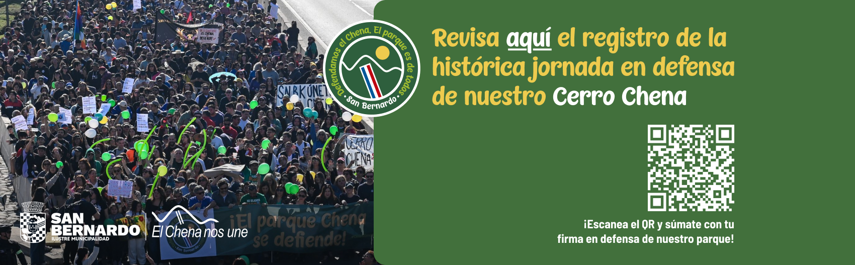 Registro de caminata familiar QR 3