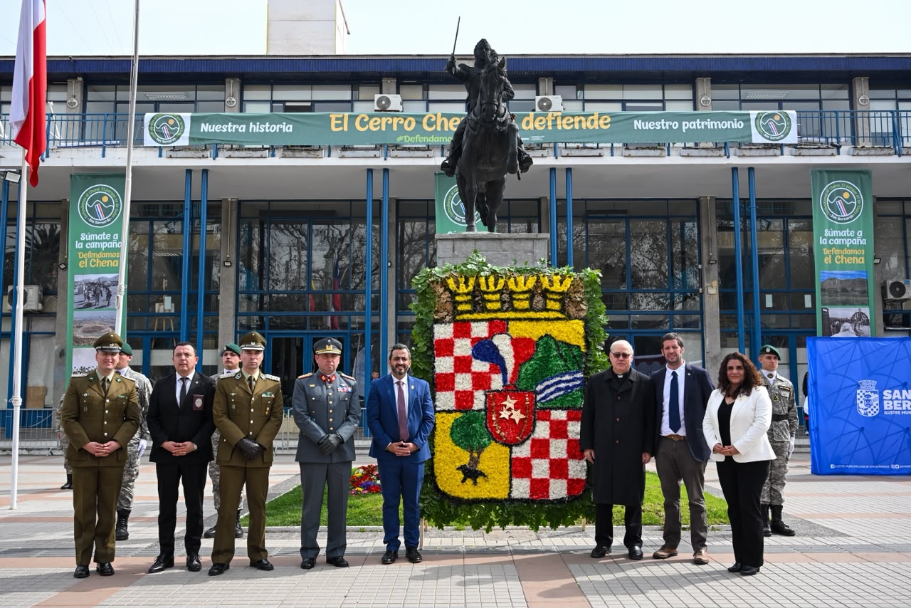 Conmemoración del natalicio de Bernardo O’Higgins en San Bernardo Comunidad de San Bernardo participa en la conmemoración del 248° natalicio de Bernardo O’Higgins en la Plaza de Armas.