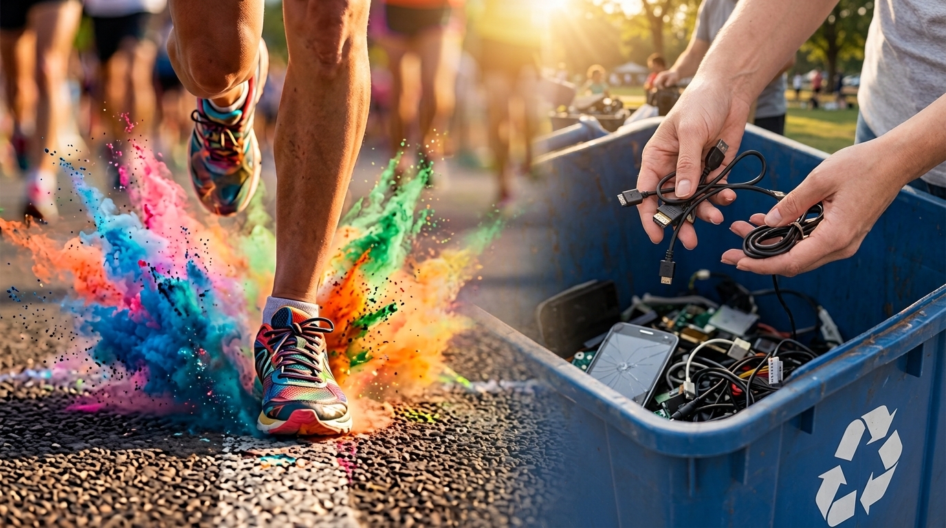 Corrida familiar y Reciclatón en San Bernardo Actividades en San Bernardo este sábado con corrida familiar en Lo Herrera y Reciclatón Electrónica.